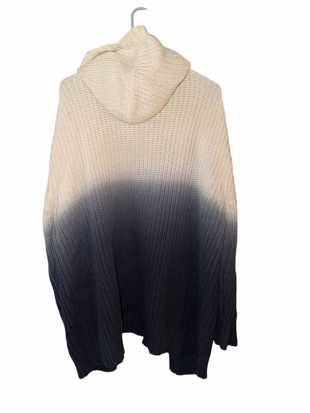 Splendid Raya Ombre Hooded Cardigan 100% Cotton Women’s Size XL - Picture 3 of 11
